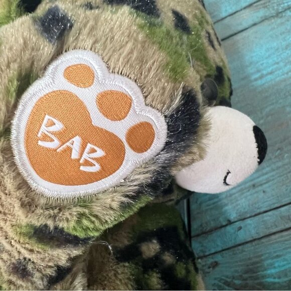 BUILD A Bear Digital Camo Bear Camouflage Plush  Teddy Bear - Picture 8 of 8
